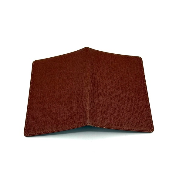 Vintage Louis Vuitton Taiga Passport Cover ✔️Authentic! Brown Early 90’s - Picture 4 of 13